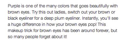 11 Makeup Tricks For Those With Brown Eyes