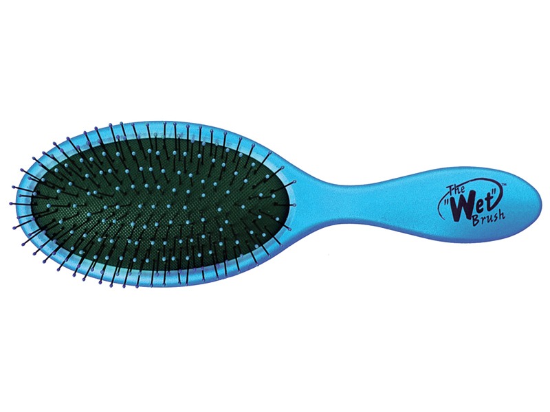Brush your hair from the ends to the roots