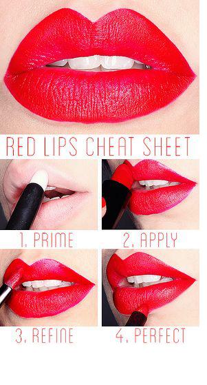 How To Get The Perfect Red Lips
