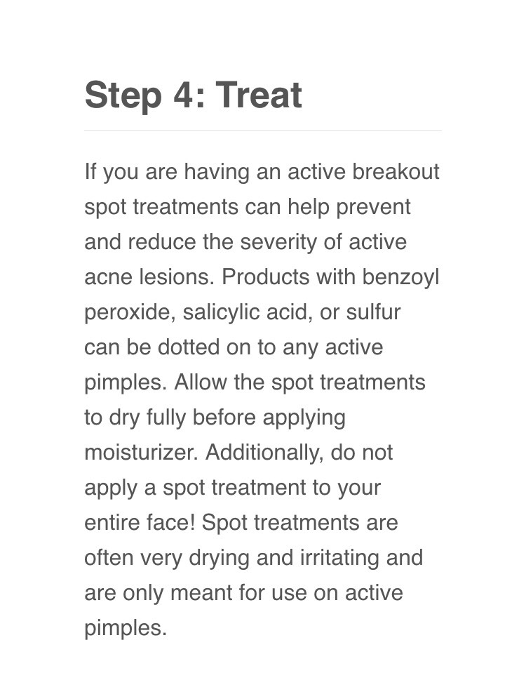 Skincare Routine Guide For ACNE PRONE skin