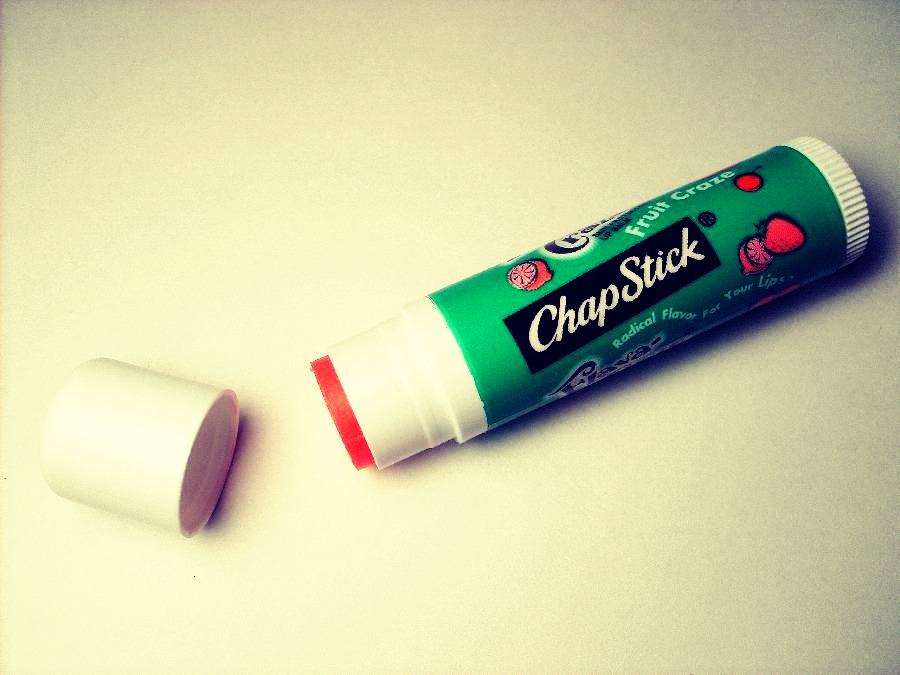 This is a more obvious solution to chapped and cracked lips. Carry around a tube of your fave Chapstick wherever you go, and apply whenever you want. 
SO SIMPLE!  :)
