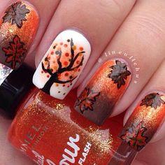 Fall Nail Art Inspiration <3