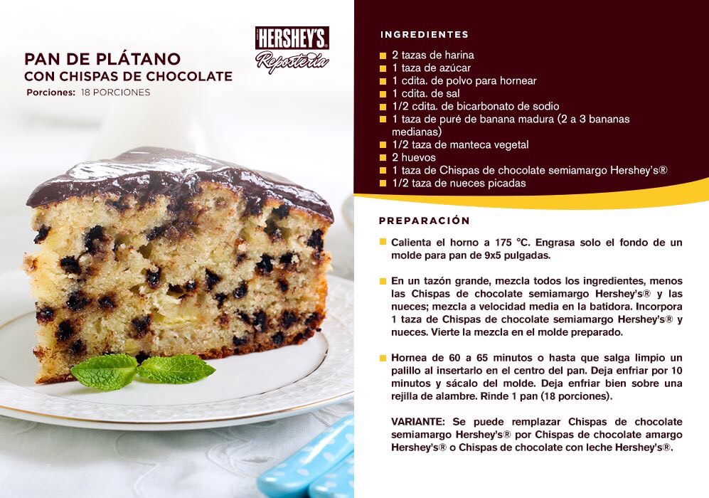 Banana And Chocolate Chip Bread 