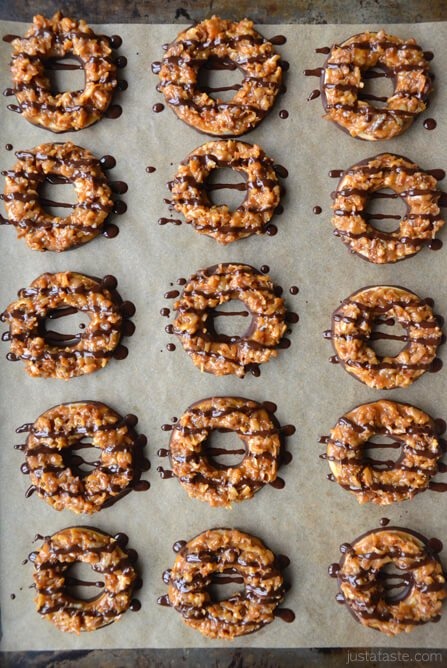 ❤️Homemade Samoas! YUM!!!❤️