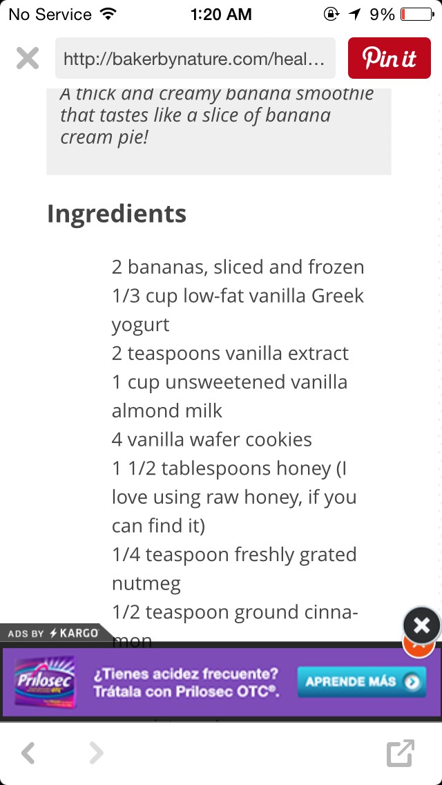 Banana Cream Pie