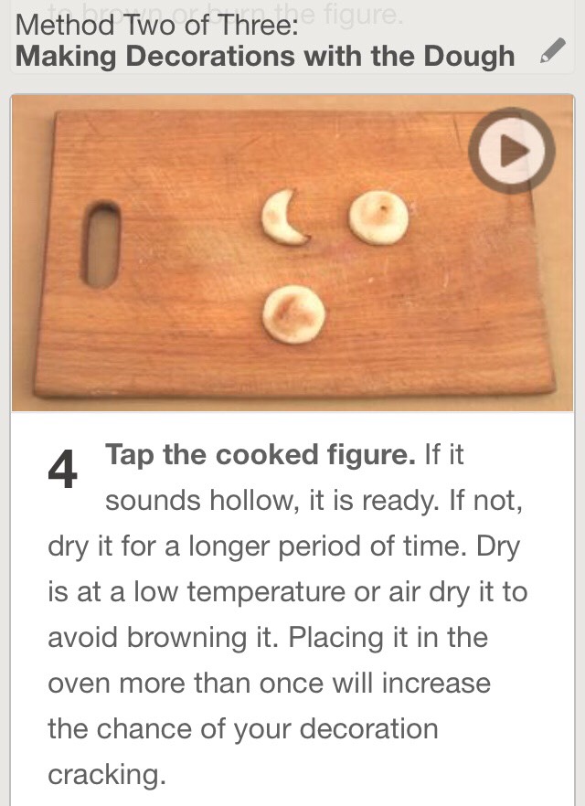 D.I.Y Salt Dough ornaments