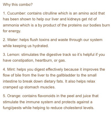 Natural Belly Slimming Detox Water