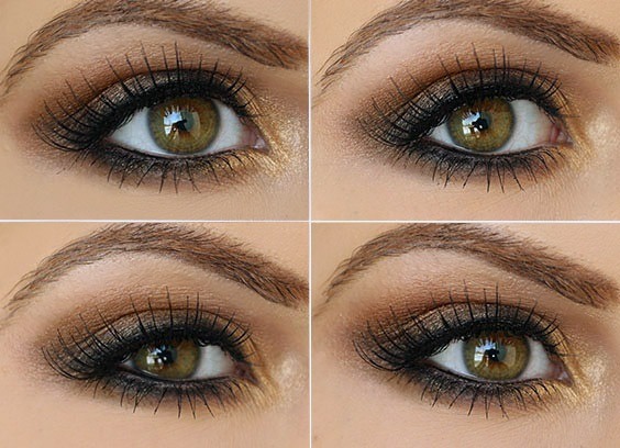 Round Face: Put on a dark purple shade of eye shadow.
