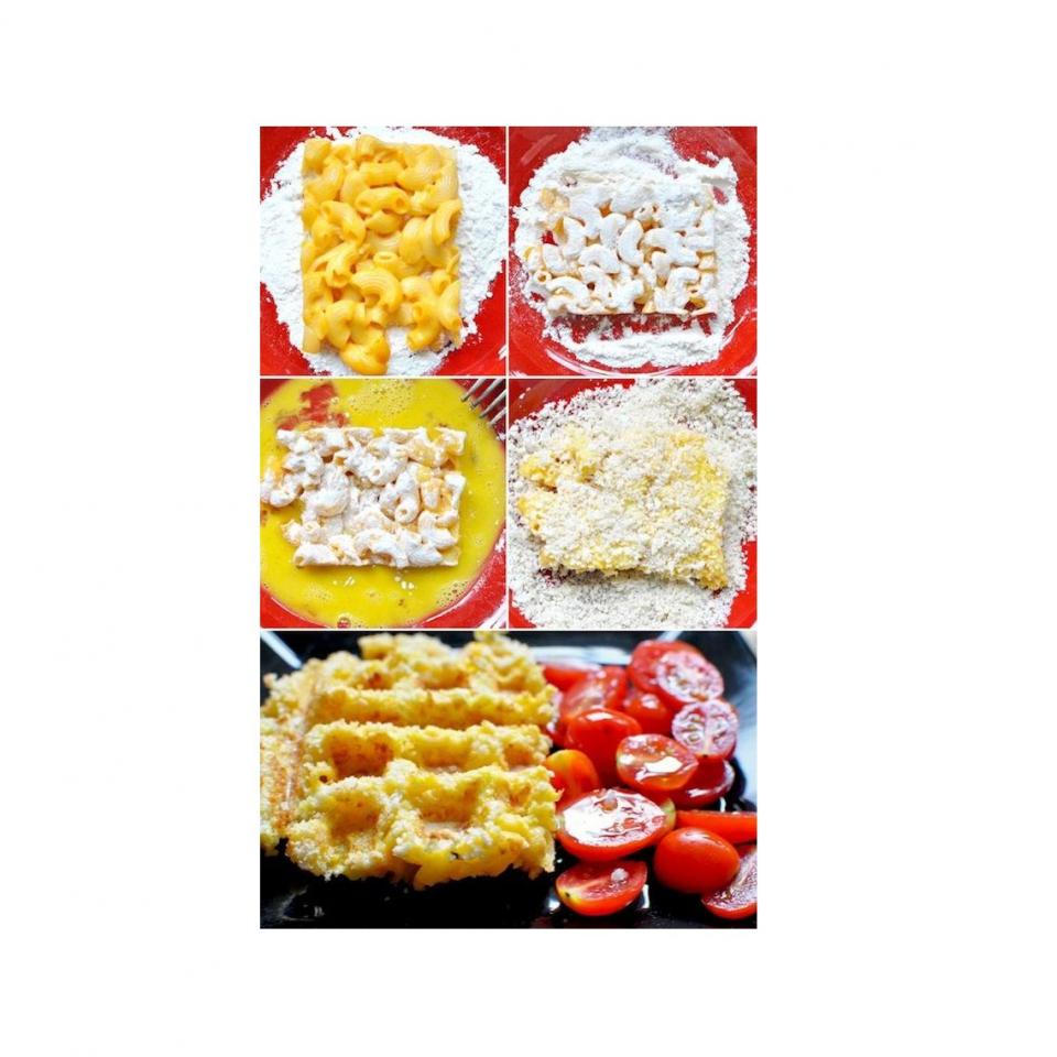 Waffled Mac & Cheese

Unreal. Macaroni & Cheese has never looked so good
