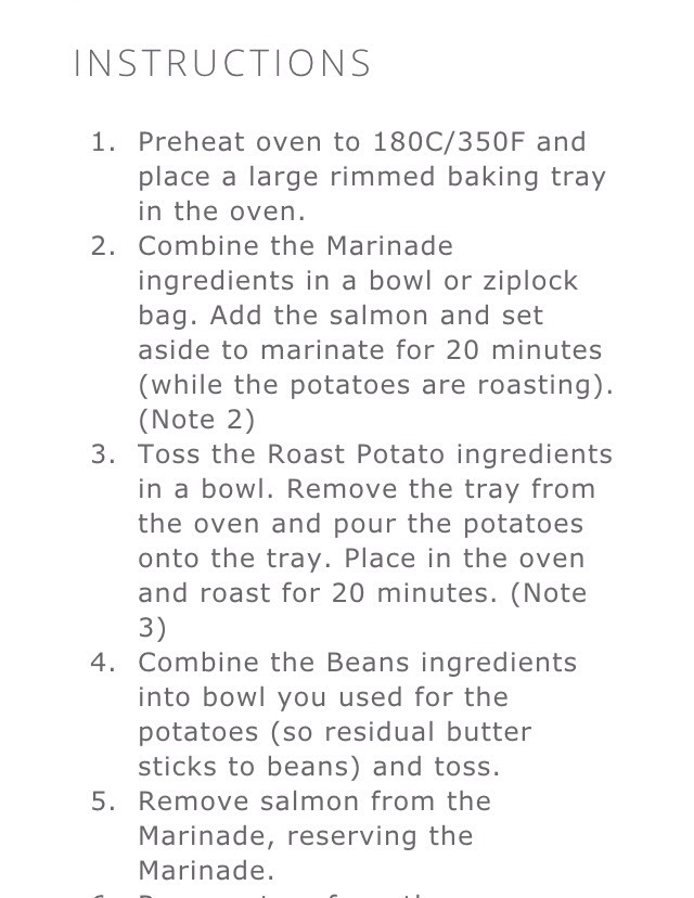 One Tray Baked Meal Chili Lime Honey Salmon With Roast Potatoes And Beans