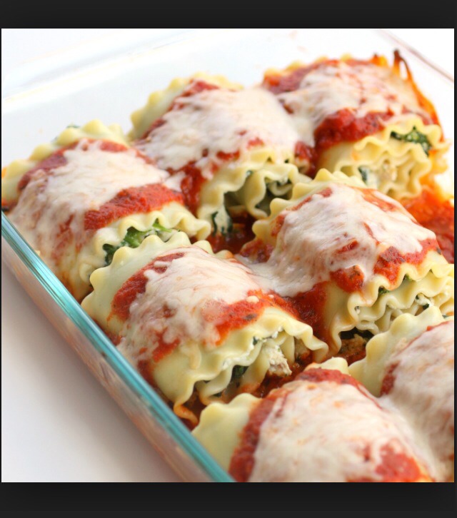 Easy Serve Lasagna Roll Ups