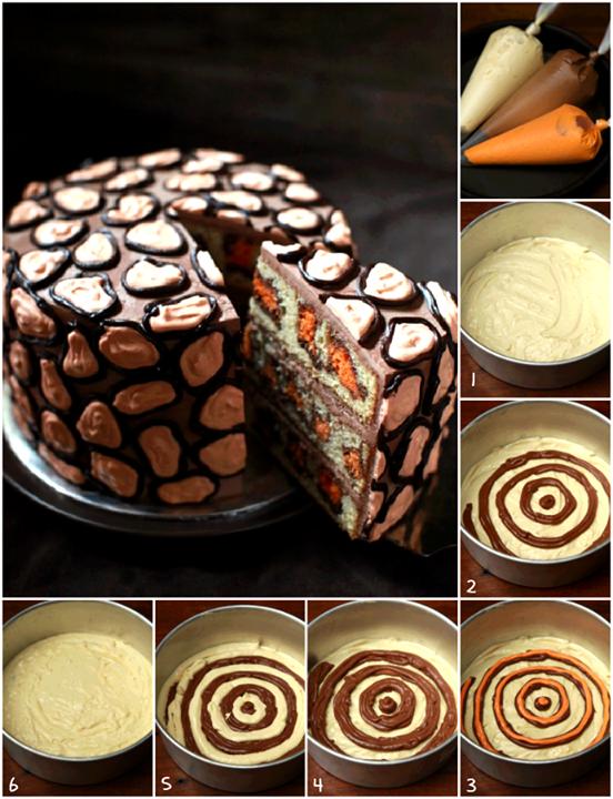 Leopard Cake 