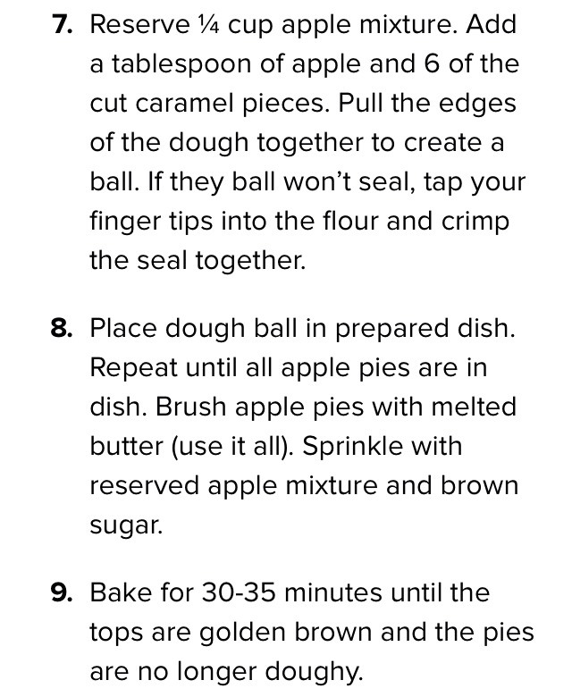 Crazy Caramel Apple Pie Bombs!
