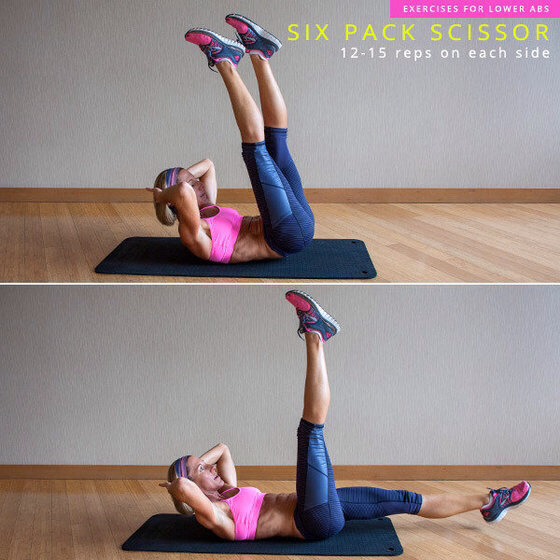 👊8⃣ Exercises To Target Your Lower Abs!👊