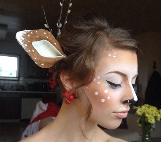 Halloween: Bambi Makeup Inspirations 