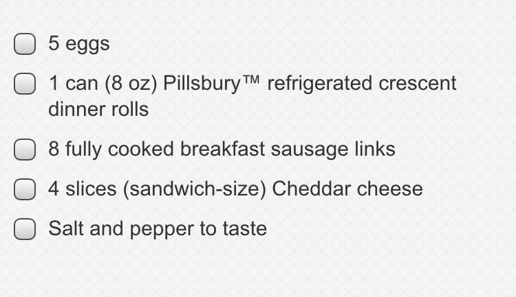 Ingredients: