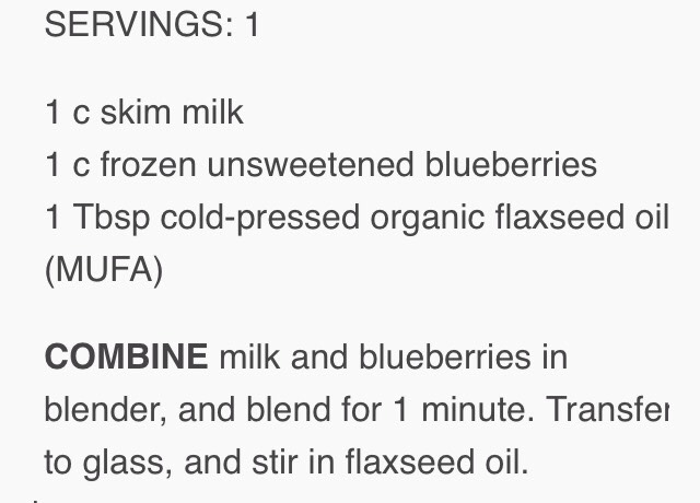 Slim Down Berry Smoothie 