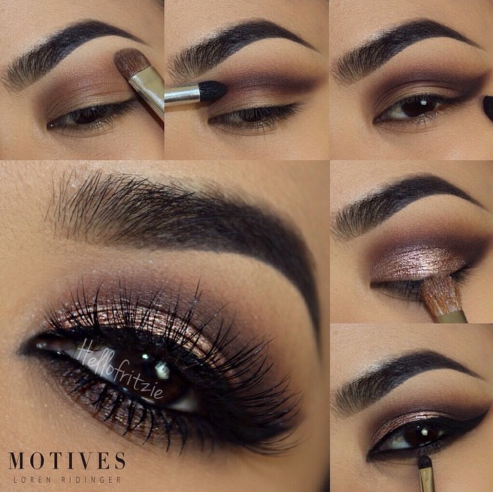 Beautiful Lips &eye Makeup