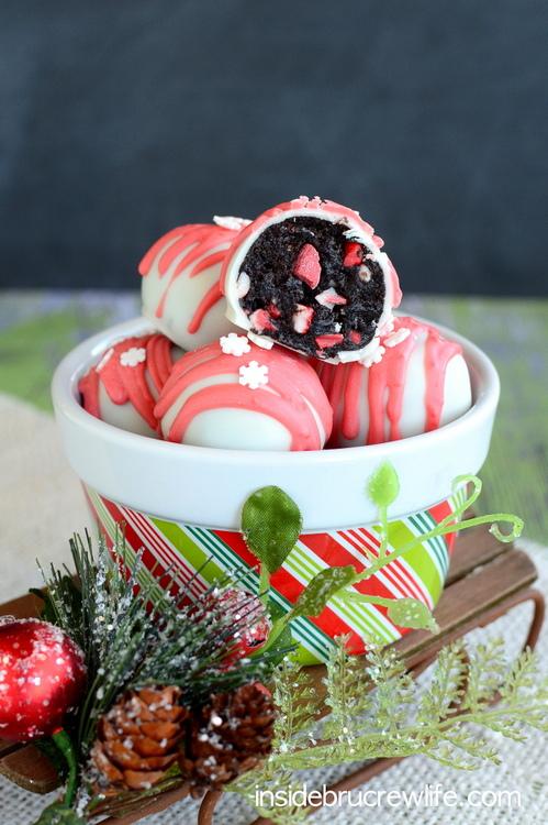 Peppermint Crunch Oreo Truffles 