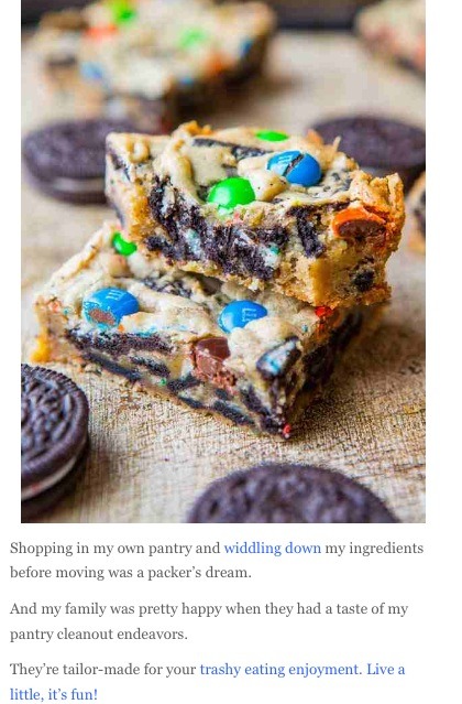 Loaded M&m Oreo Cookie Bars 