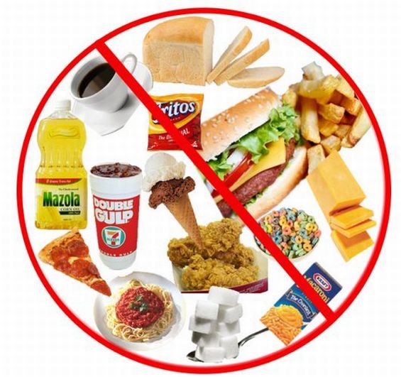 Avoid processed foods!