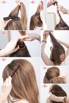 Hairstyles for lazy days!! :)