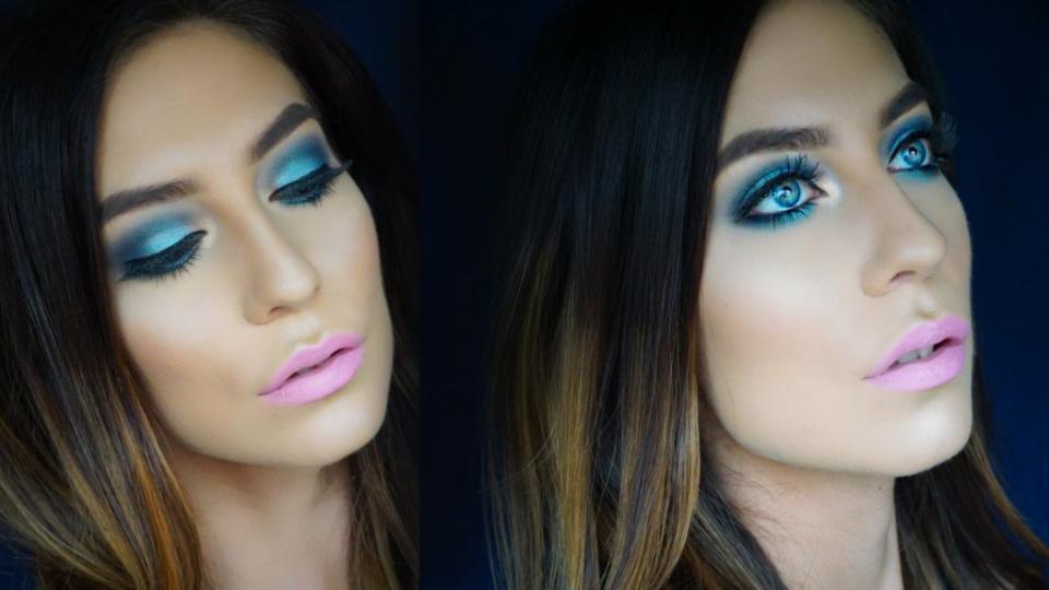 Have you ever tried ombre eyeshadow? Try it on using the MakeupPlus App on your phone.