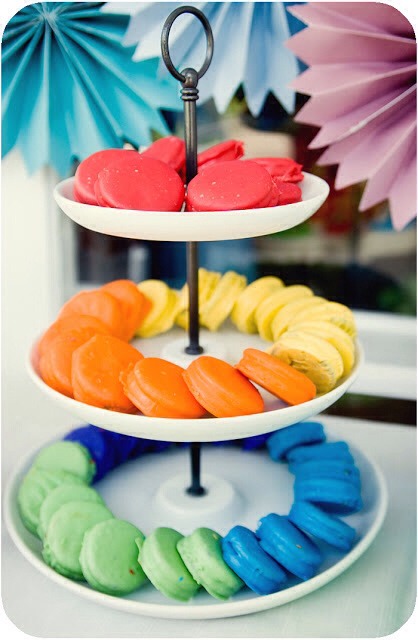 18. Oreos Dipped in Colored Chocolate