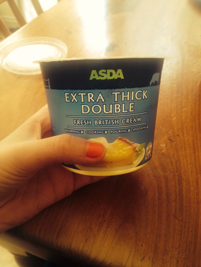 Thick cream