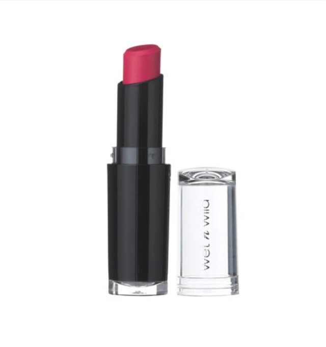 WET N’ WILD MEGA LAST LIP COLOR

It costs less than two bucks, but this drugstore lip color—I love it in Don’t Blink Pink—packs a serious punch:
It saturated lips with so much color that I didn’t need to touch up until lunchtime.
Paint it on with a lip brush instead of applying right from the tube. 