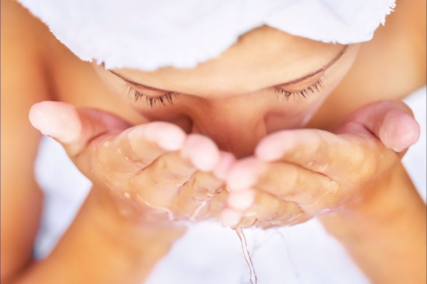 Don't forget to use water and not just the scrub