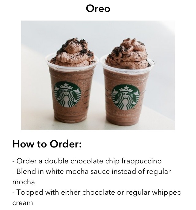 6 Starbucks Secret Frapps
