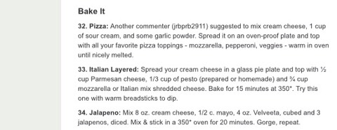 ⭐️ 101 Cream Cheese Dip Recipes ⭐️