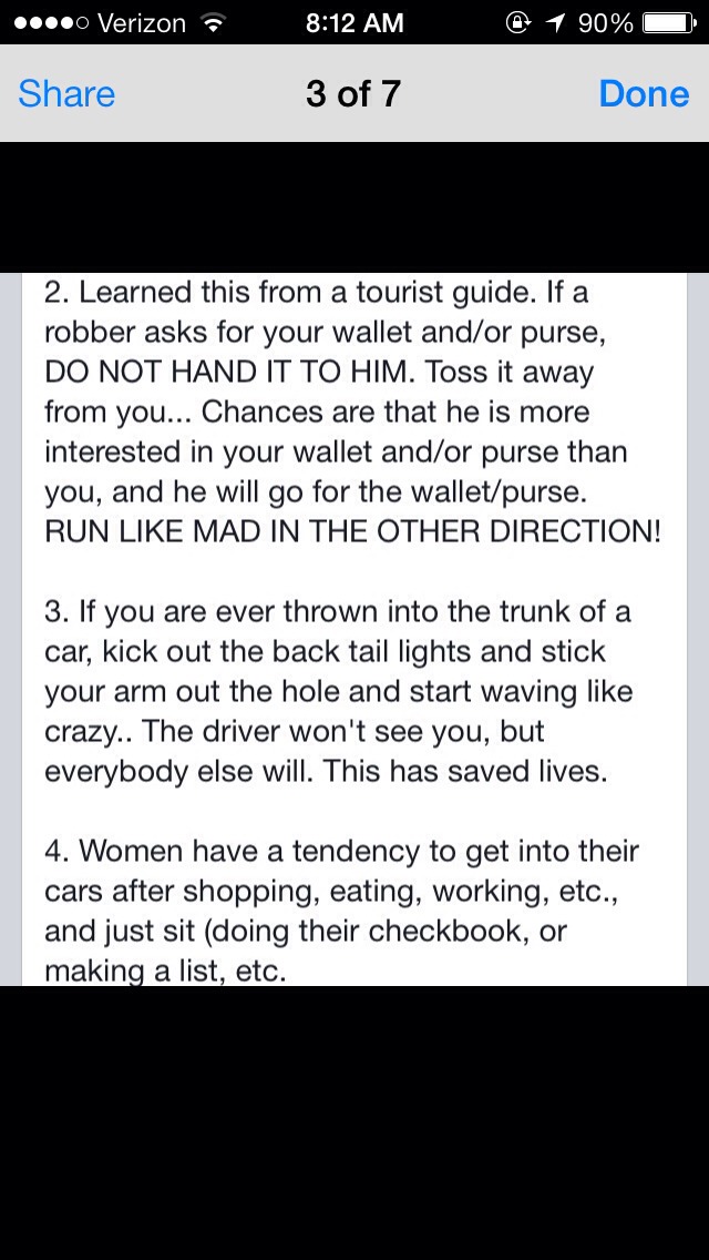 Found This On FB It Will Save Your Life Or A Daughter. Must Read, And Like! 
