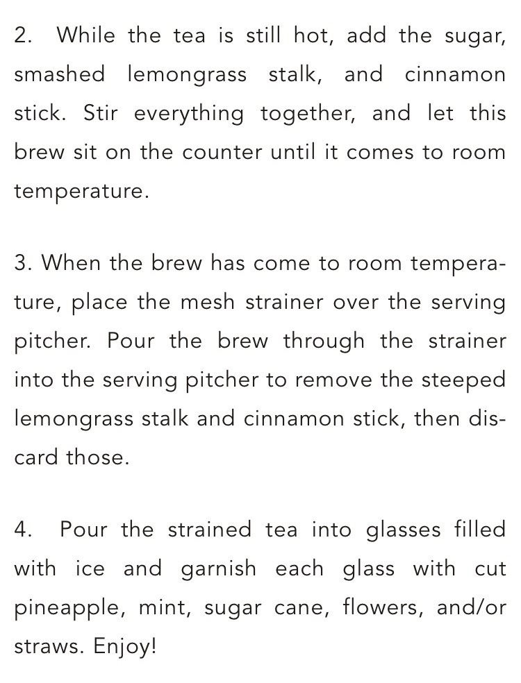 ✨5 Summer Tea Recipes✨
