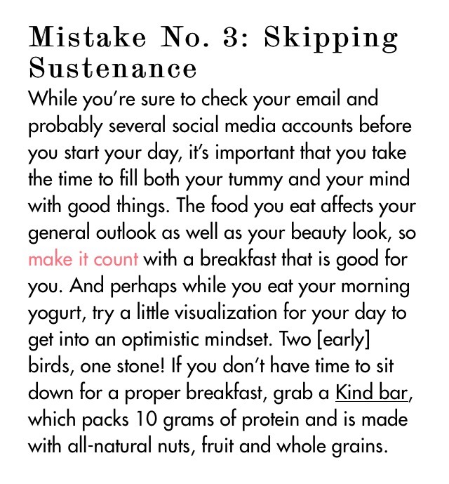 ☀️💤Morning Mistakes To Avoid ☀️💤