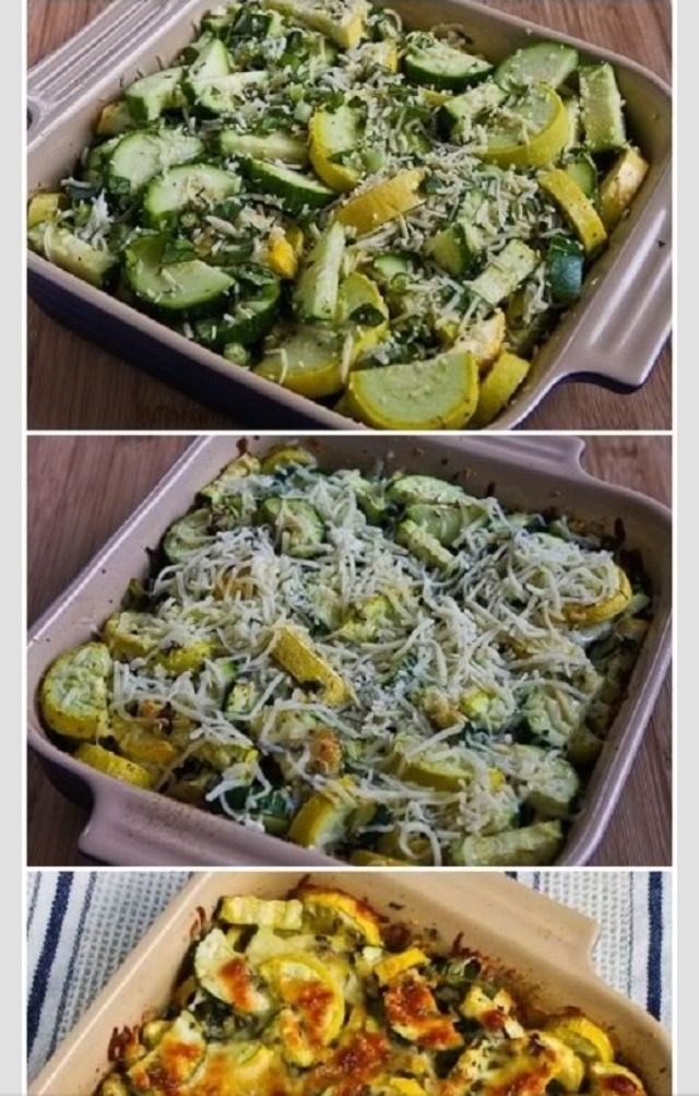 Cheesy Zucchini Bake