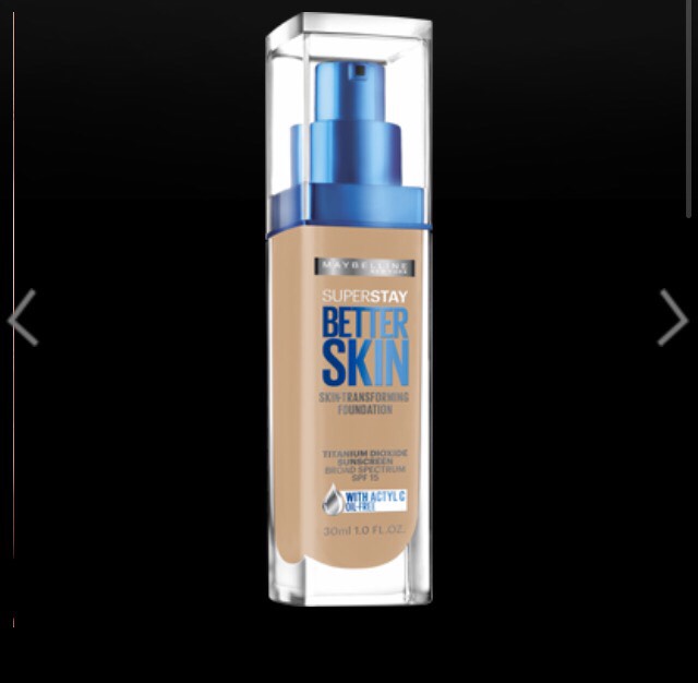 Here is the super stay better skin by Maybelline