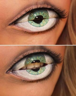 Creepy Halloween Lip Makeup Ideas