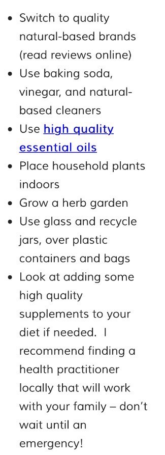 Simple Steps Towards Natural Living 
