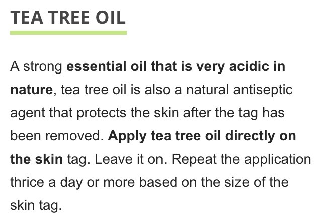 Home Remedies To Remove Skin  Tags 