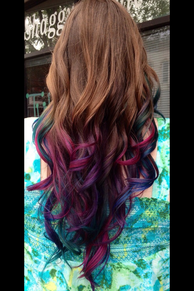 Colourful Hair For Light, Medium, And Dark Hair: