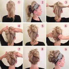 2⃣2⃣ cute summer hairstyle  step by step 😄👍💕