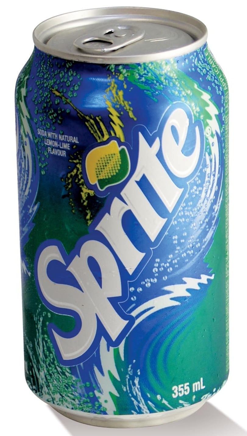 1 can of sprite, mtn dew, or lemon juice
