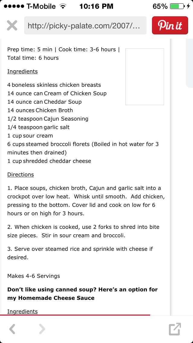 💜Crock Pot chicken & Broccoli Over Rice😍 Like 4⃣ More👍 #TipIt 
