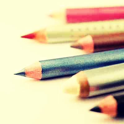 If your eye and lip pencils are really soft, leave them in the fridge for about an hour before you sharpen them—the less creamy they are, the less waste there is. 