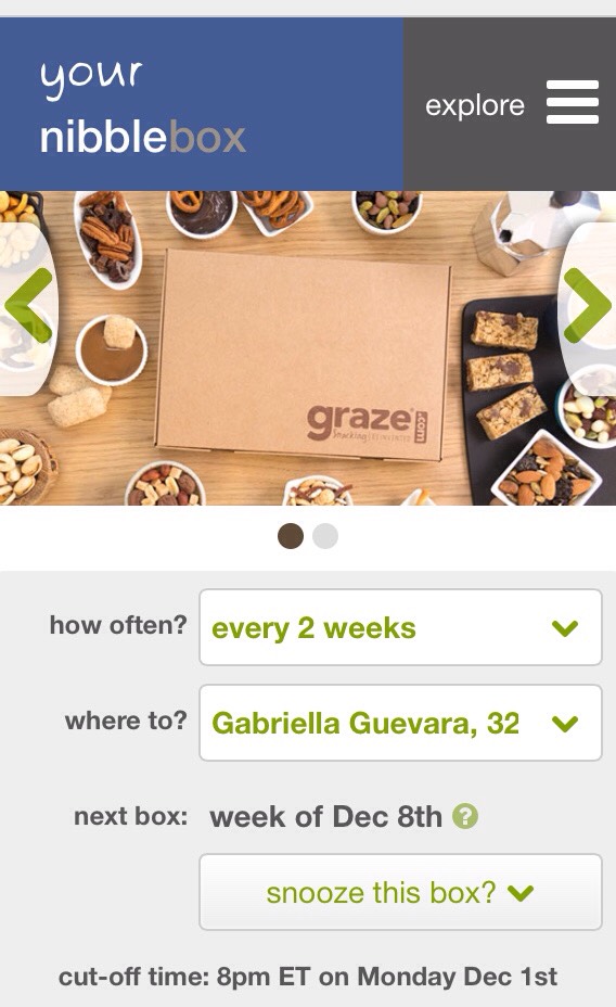 Free Snack Box!