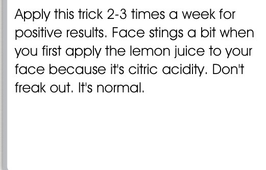 Natural Remedy To Rid Of Acne Scars Using A Lemon :) 