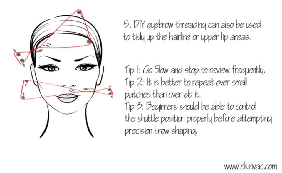 How-To DIY Eyebrow Threading - Get Perfect Eyebrows Fast!