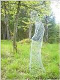 Make Easy Transparent Ghostly Figures In Your Yard